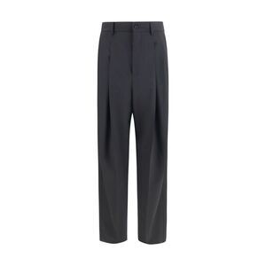 Dolce & Gabbana Black Wool Oves Aries Dress Men's Pants